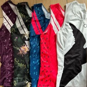 Oiselle Volée Team Singlets - all 5!